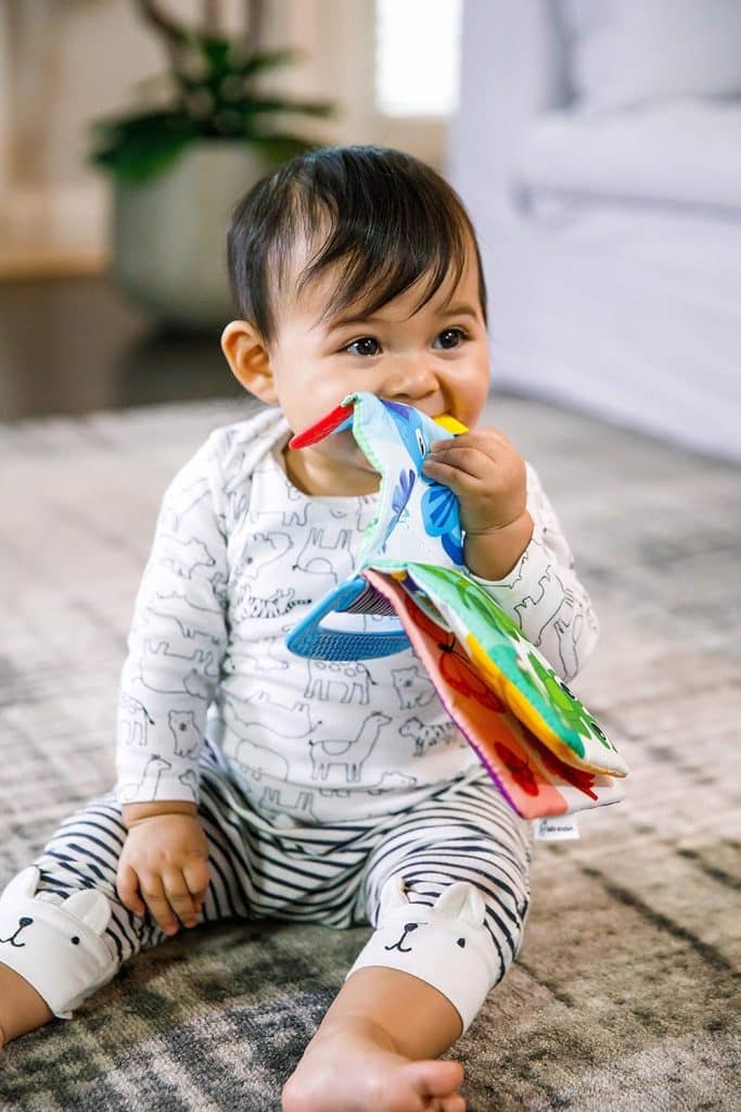 Baby Einstein Teether-pillar Rattle and Chill Teething Toy, Ages 3 months +