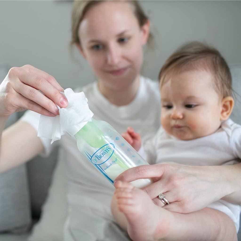 Dr. Browns Pacifier and Bottle Wipes, 40 Count