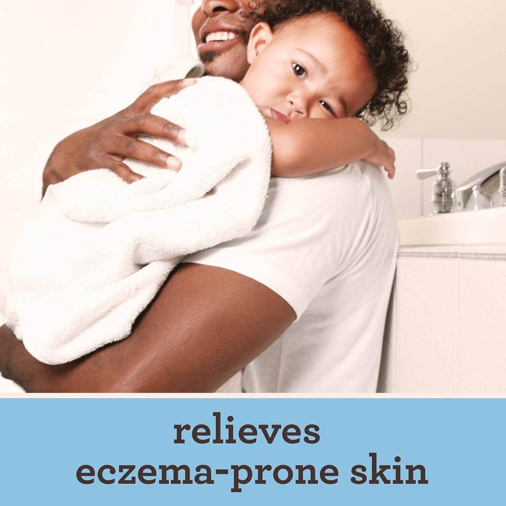 Aveeno Baby Eczema Therapy Moisturizing Cream, Natural Colloidal Oatmeal  Vitamin B5, Moisturizes  Relieves Dry, Itchy, Irritated Skin Due to Eczema, Paraben-  Steroid-Free, 12 fl. oz