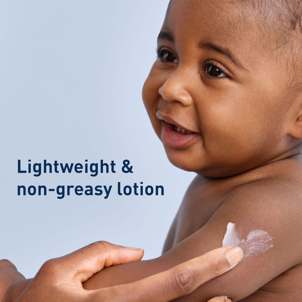CeraVe Baby Lotion | Gentle Baby Skin Care with Ceramides, Niacinamide  Vitamin E | Fragrance, Paraben, Dye  Phthalates Free | Lightweight Baby Moisturizer | 8 Ounce | Packaging May Vary