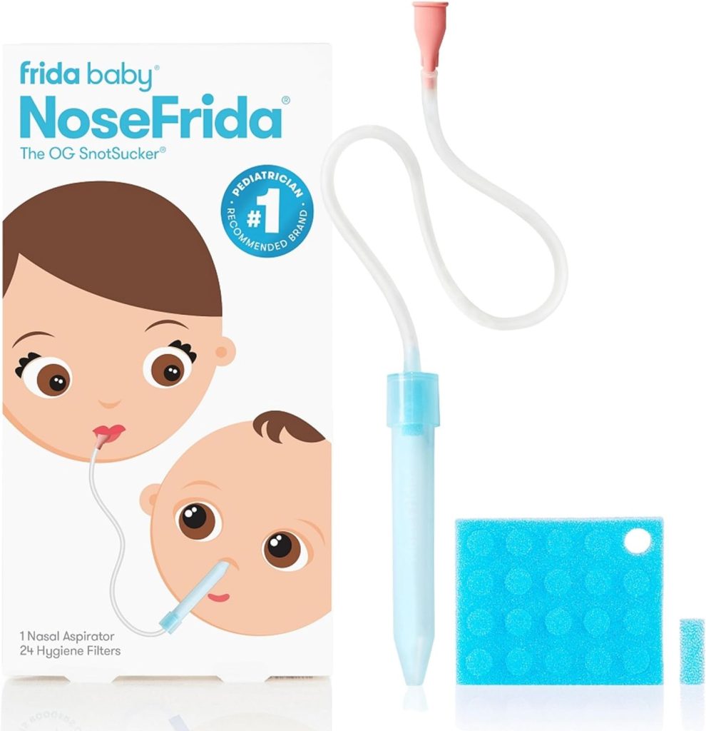 Frida Baby NoseFrida Nasal Aspirator (No Additional Hygiene Filters)