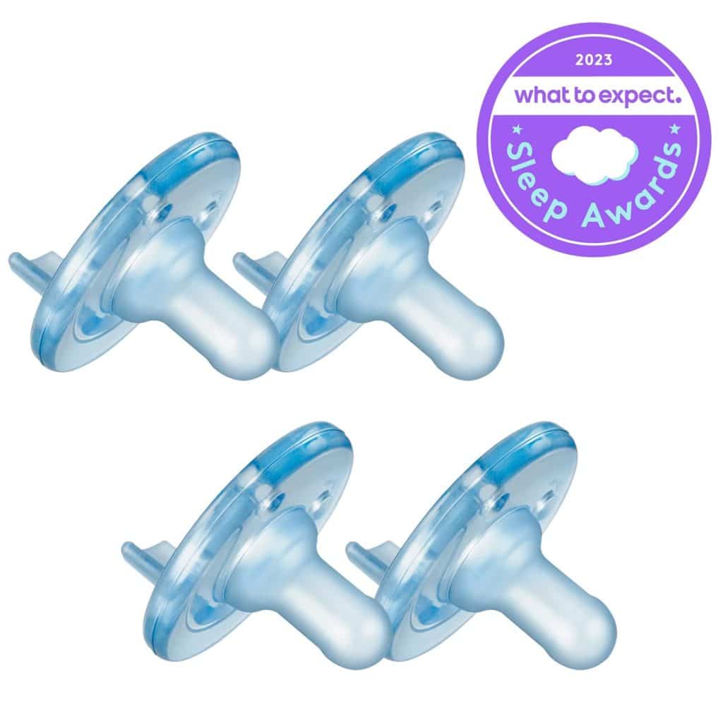 Philips AVENT Soothie Pacifier, 0-3 Months, Green, 4 Pack, SCF190/41